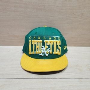 Oakland Athletics New Era Hat Flatbill Snapback